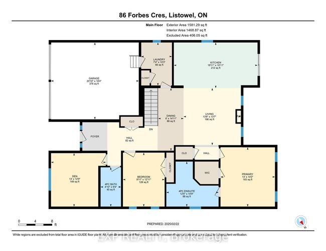 86 Forbes Cres, House other with 5 bedrooms, 3 bathrooms and 4 parking in Listowel ON | Image 48