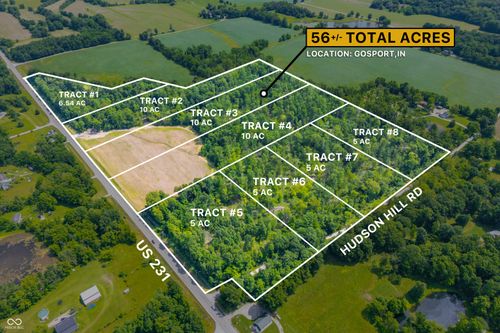 Tract 7 Hudson Hill Road, Gosport, IN, 47460 | Card Image