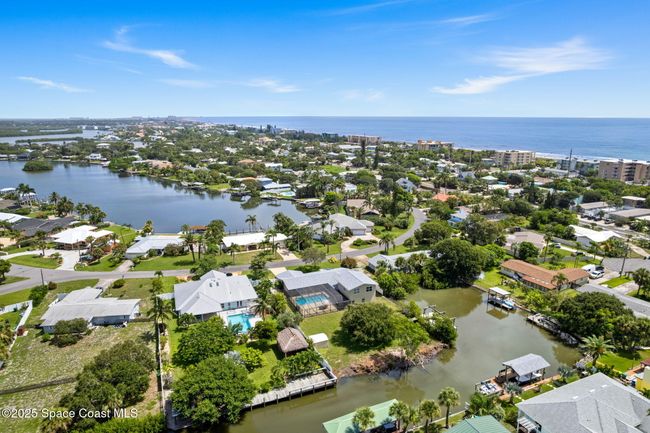 Ariels of community and water views of Banana River and the ocean | Image 91