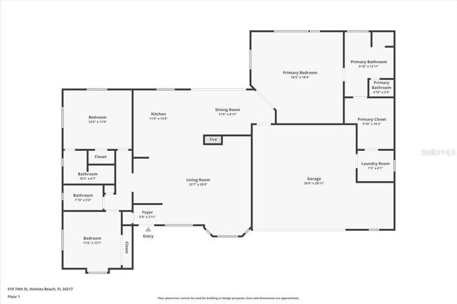 519 74 Th St, House other with 3 bedrooms, 3 bathrooms and null parking in HOLMES BEACH FL | Image 45