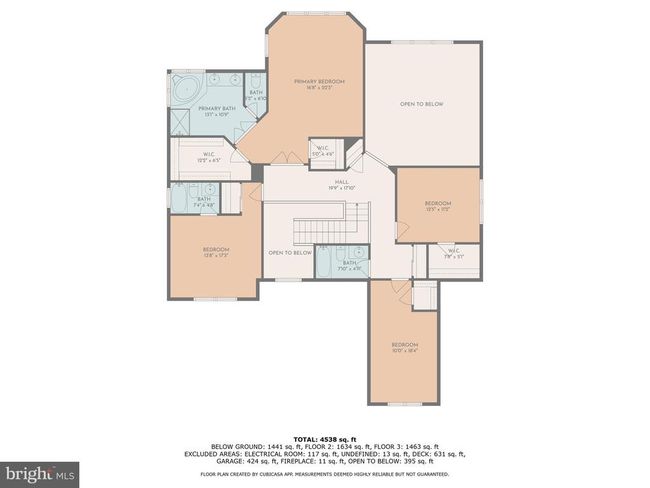 22677 Cricket Hill Ct, House other with 4 bedrooms, 5 bathrooms and null parking in ASHBURN VA | Image 22
