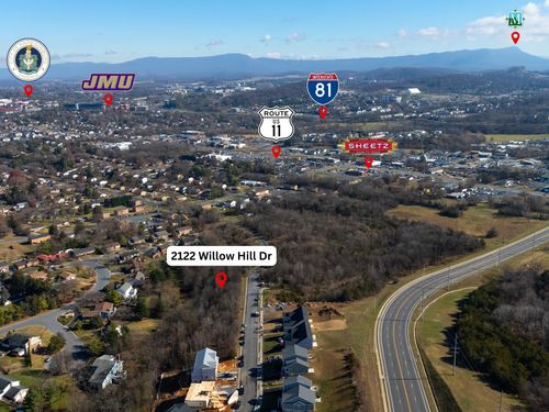 2122 Willow Hill Dr, HARRISONBURG, VA, 22801 | Card Image