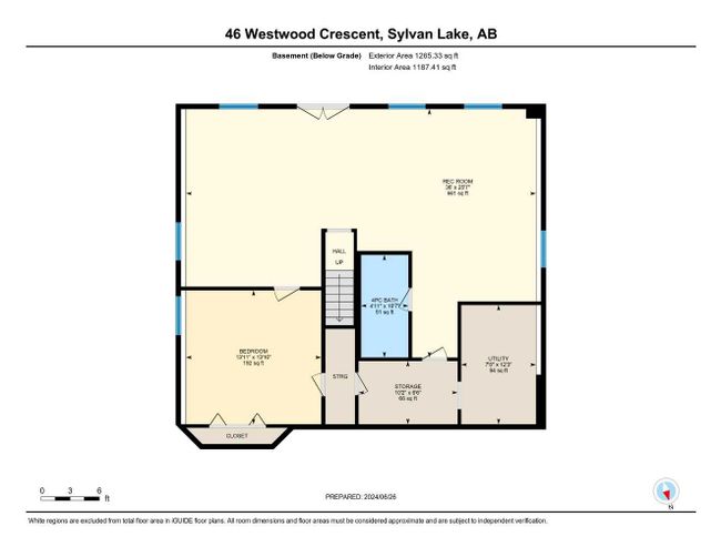 46 Westwood Crescent, House detached with 4 bedrooms, 3 bathrooms and 4 parking in Sylvan Lake AB | Image 37