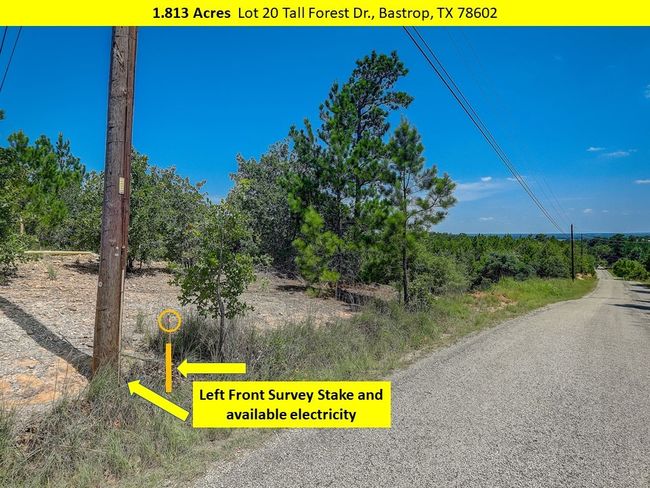 20 Tall Forest Dr, Home with 0 bedrooms, 0 bathrooms and null parking in Bastrop TX | Image 5
