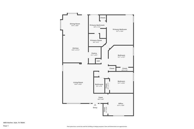 4605 Mather, House other with 4 bedrooms, 2 bathrooms and null parking in Kyle TX | Image 34