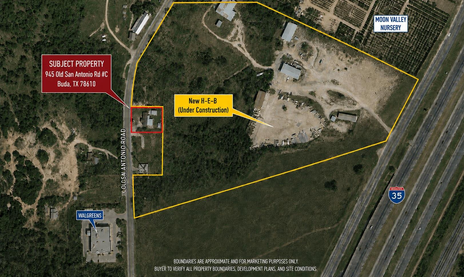 Commercial Sale in Buda