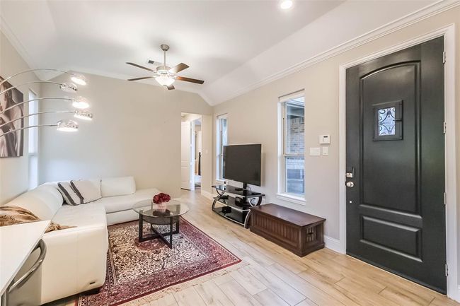 View of the guest suite with front entry door. | Image 20