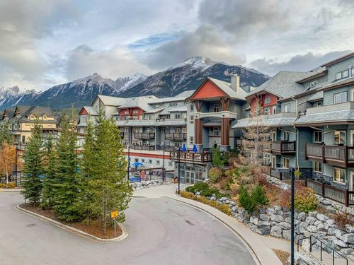 218 - 107 Montane Road, Home with 2 bedrooms, 2 bathrooms and 1 parking in Canmore AB | Card Image