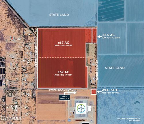 --+/-135acre W Twin Peaks & Clayton Roads, Marana, AZ, 85653 | Card Image