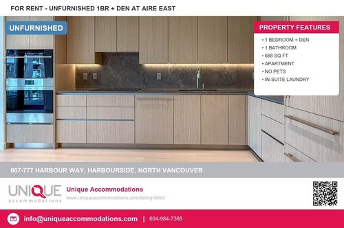 607-777 Harbour Way, North Vancouver, BC, V7P0G2 | Card Image