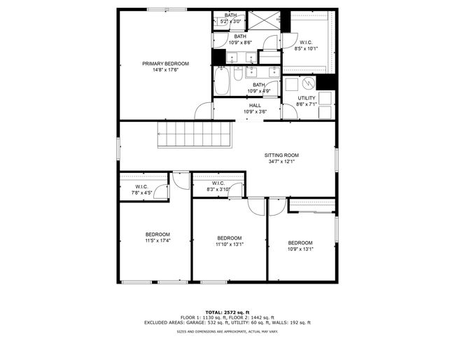 property floor plan. DIMENSIONS NOT ACCURATE. | Image 40