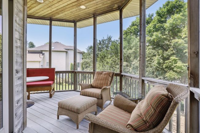 Private, screen porch located just off the private, office space! This might become your favorite spot in the house to take a break from all the office work. | Image 21