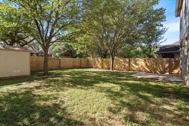 Backyard, new fencing shed. | Image 34