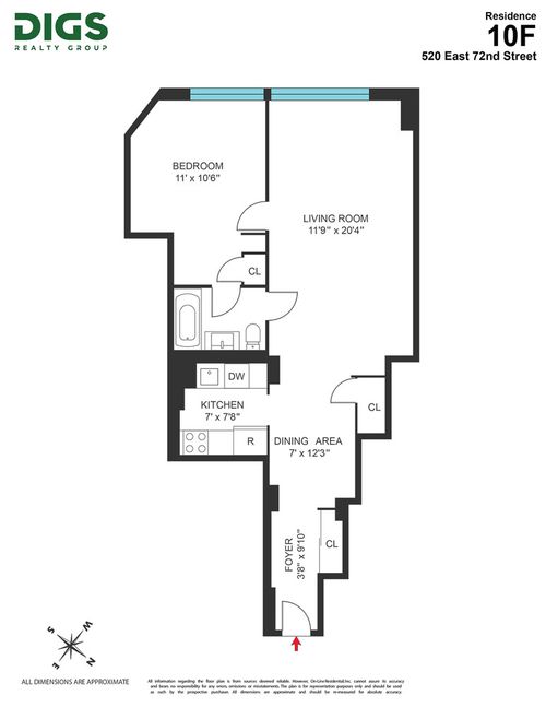 10f-520 E 72nd Street, New York City, NY, 10021 | Card Image