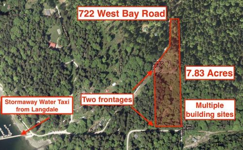 722 W Bay Rd, Gambier Island, BC, V0N1V0 | Card Image