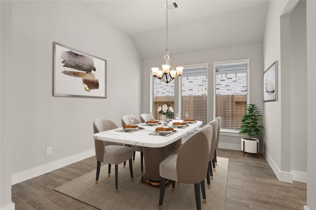 This photo is for illustrative purposes only and is not to be considered an exact replica of the finished home. Rendering does not match the finished product in terms of features, colors, landscaping, etc. Pricing, specifications, square footage and materials are subject to change at any time and without notice. | Image 7