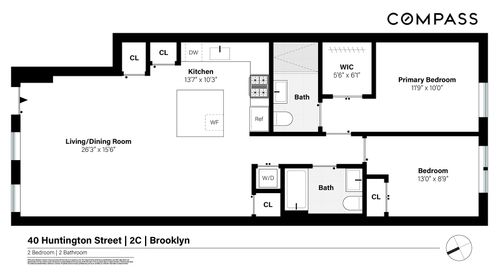 2c-40 Huntington St, Brooklyn, NY, 11231-1869 | Card Image