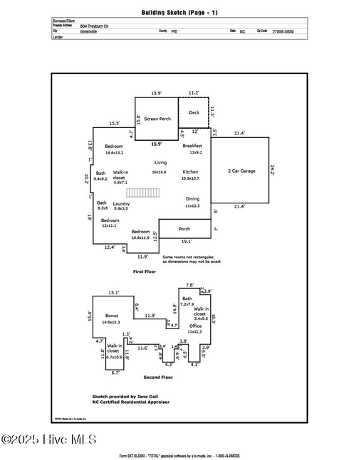 804 Treyburn Cir, Greenville, NC, 27858-0839 | Card Image