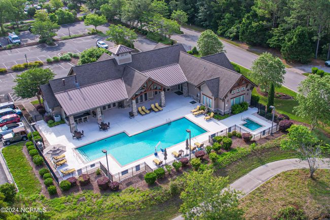Drone shot by Coastal Carolina Photography...HOA Amenity Center w/Pool | Image 35