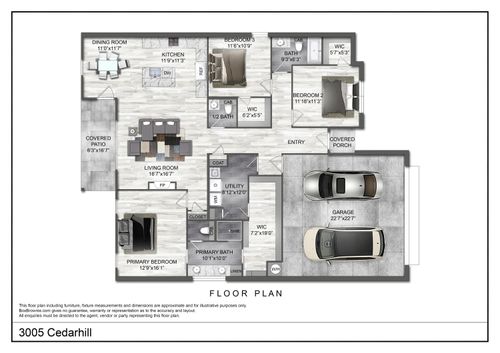 3005 Cedarhill Drive, San Angelo, TX, 76904 | Card Image