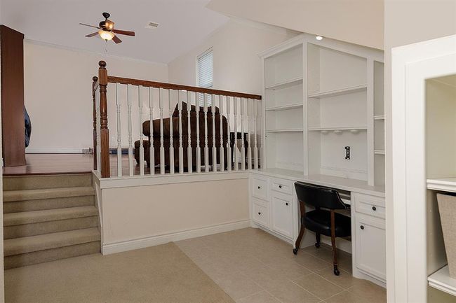 Built-in desk in the 3rd floor living area - step up to a dance studio/exercise area/flex space | Image 39