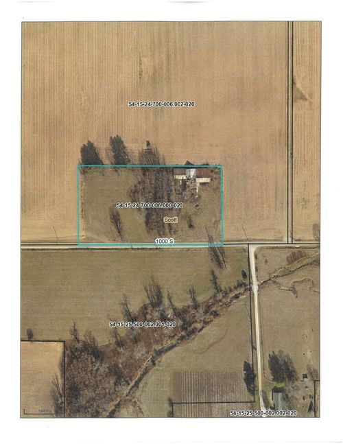 4536 E 1000 S, Ladoga, IN, 47954-7222 | Card Image