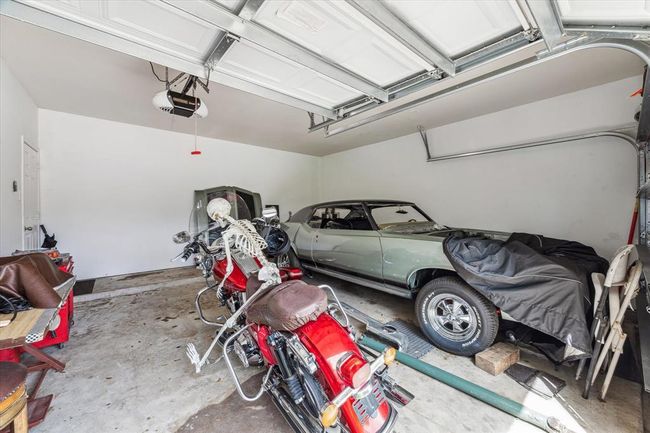 Nice size 2-car garage with garage opener | Image 20
