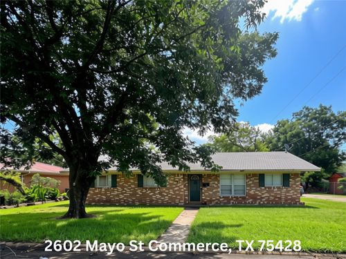 2602 Mayo Street, Commerce, TX, 75428 | Card Image
