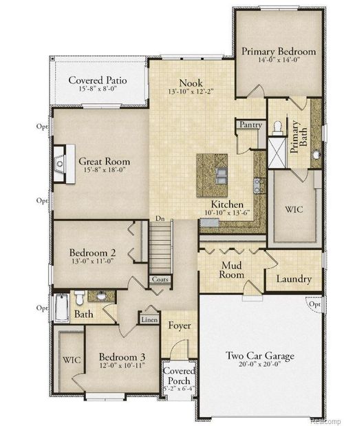 56855 Spruce Forest Dr, Utica, MI, 48315-4350 | Card Image