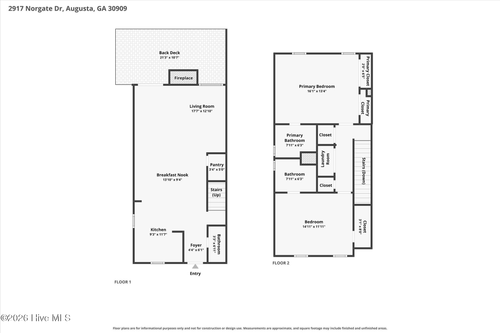 2917 Norgate Dr, Augusta, GA, 30909-3830 | Card Image