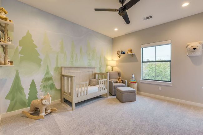 Both rooms feature charming accent mural walls that can be easily adapted to suit your needs. | Image 34