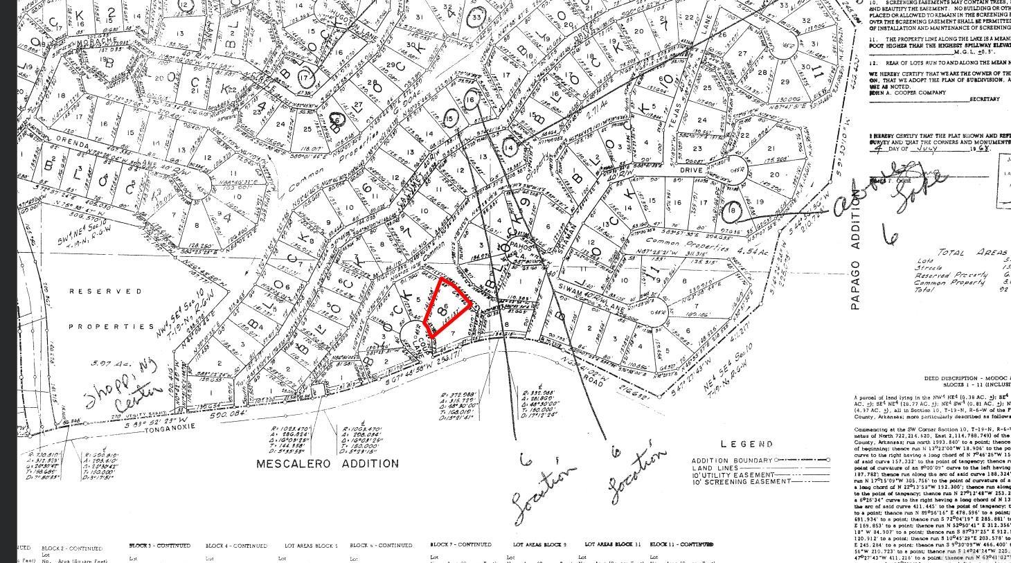 Land in Cherokee Village 2
