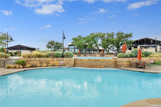 Amenity center pool over looking the hill country. | Image 28