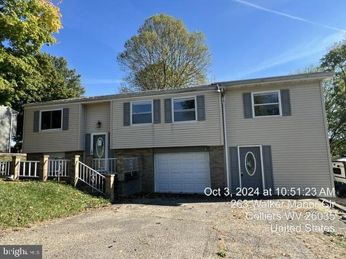 260 Walker Manor Circle, COLLIERS, WV, 26035 | Card Image