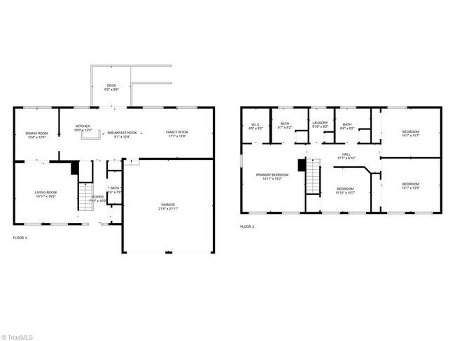 2553 Whipporwill Ct, House other with 4 bedrooms, 3 bathrooms and null parking in Rural Hall NC | Image 32