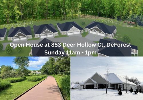 849 Deer Hollow Court, Deforest, WI, 53532 | Card Image