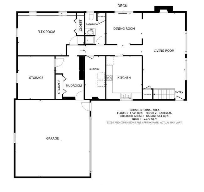 Main Level Floor Plan | Image 74