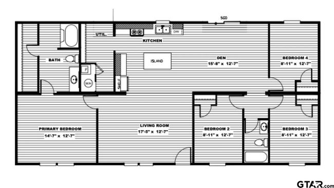 5208 County Road 381, House other with 3 bedrooms, 2 bathrooms and null parking in Tyler TX | Image 11