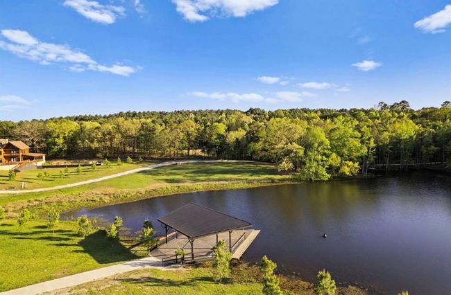 Property view of water featuring a boat dock and a forest view | Image 14