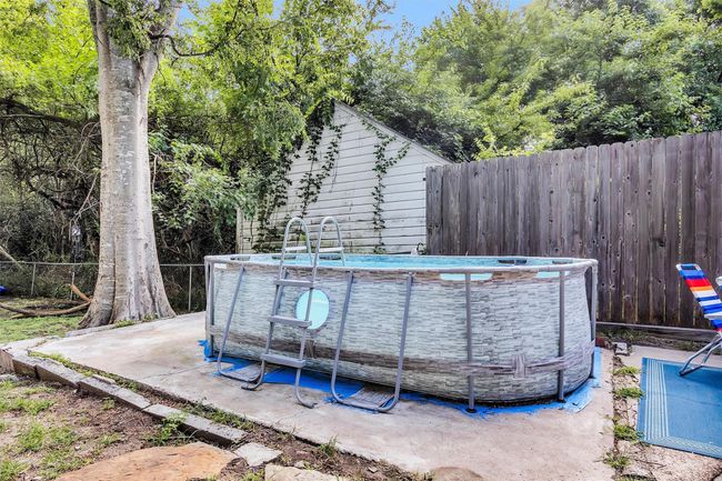 Above ground pool on a slab. | Image 30