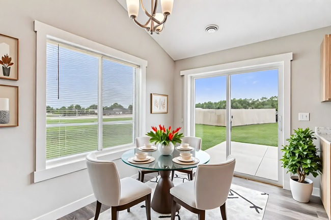 Virtually staged dining room. | Image 13