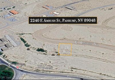 2240 E Ambush Street, Home with 0 bedrooms, 0 bathrooms and null parking in Pahrump NV | Image 1