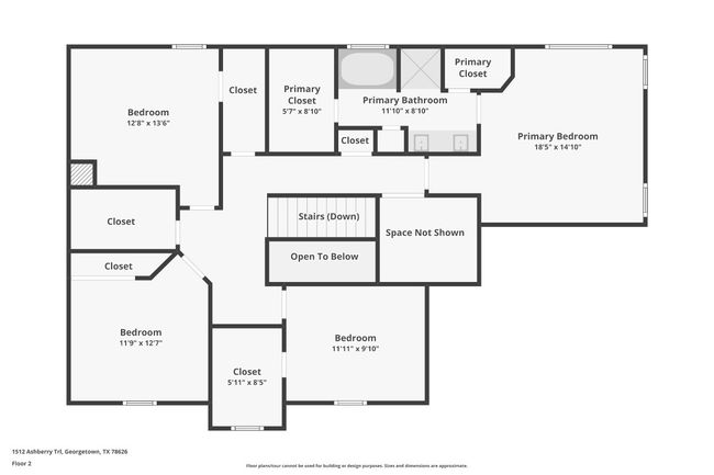 Upper Level Floor Plan | Image 38