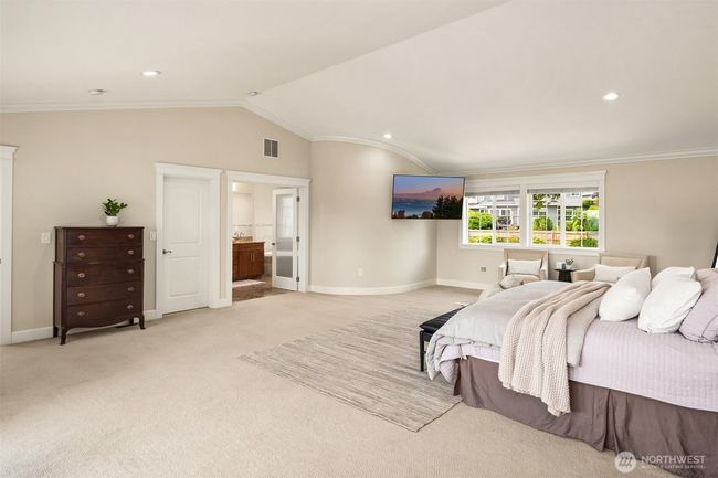 2nd floor primary suite walk-in closet and 5 piece bath | Image 24