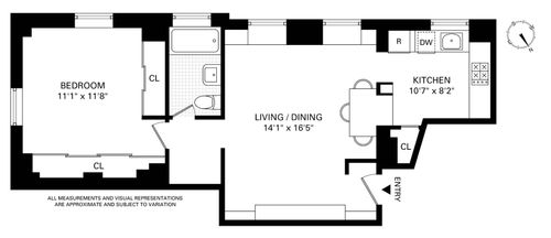 1e-355 Riverside Drive, New York City, NY, 10025 | Card Image