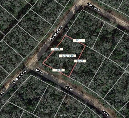 Lot 37 Crow & Broken Bow, Hilltop Lakes, TX, 77871 | Card Image