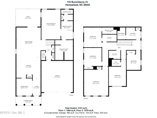 115 Bunchberry Ct, Hampstead, NC, 28443-7247 | Card Image
