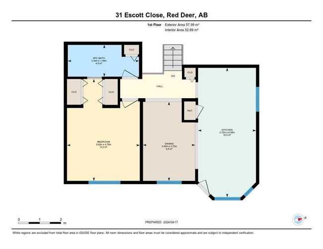 31 Escott Close, Home with 3 bedrooms, 2 bathrooms and 3 parking in Red Deer AB | Image 34