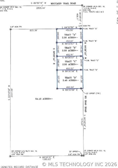 9122 Ns 3540 Rd, Prague, OK, 74864-8613 | Card Image