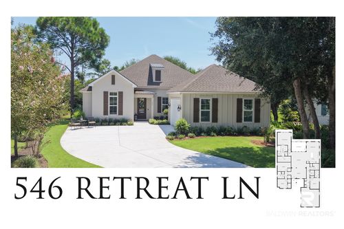 546 Retreat Ln, Gulf Shores, AL, 36542-3236 | Card Image